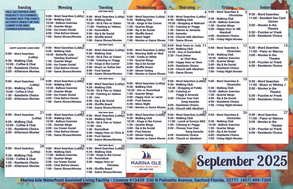 MarinaIsleActivitiesSept
