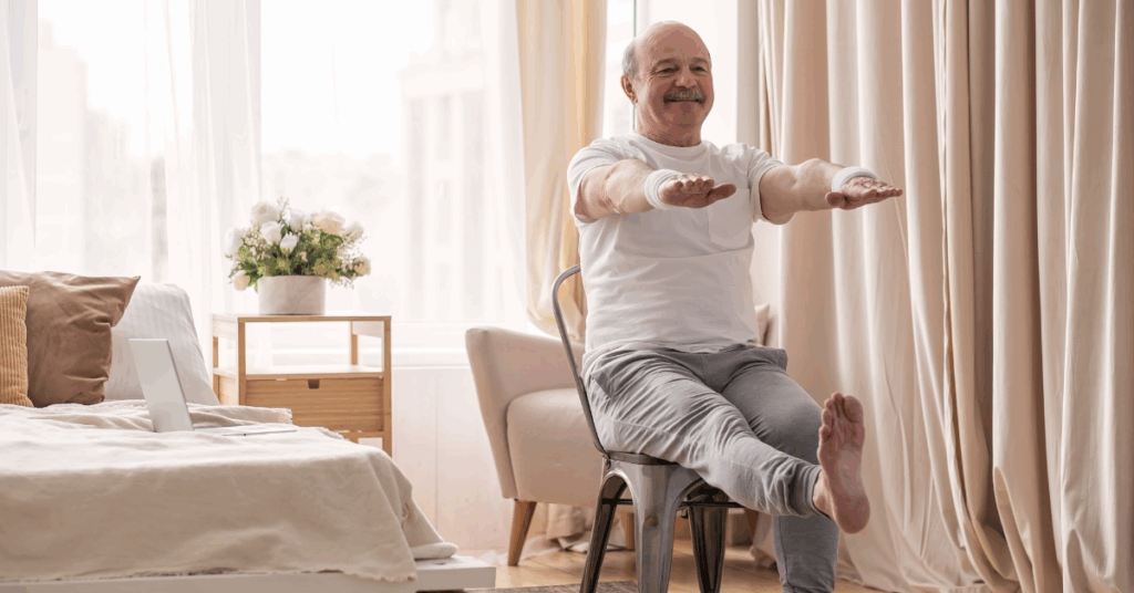 Chair Yoga in assisted living