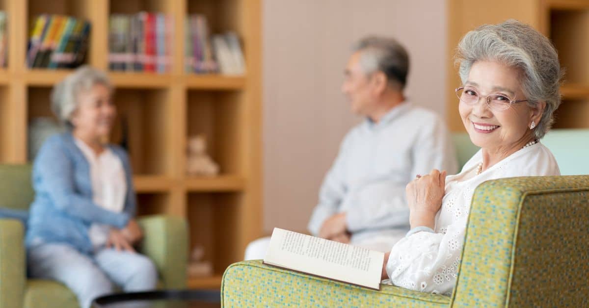 seniors happy in assisted living